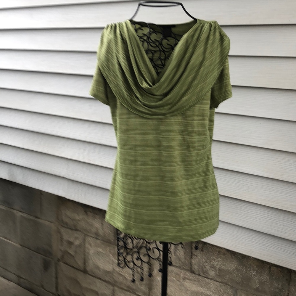 Elegant scarf neck top